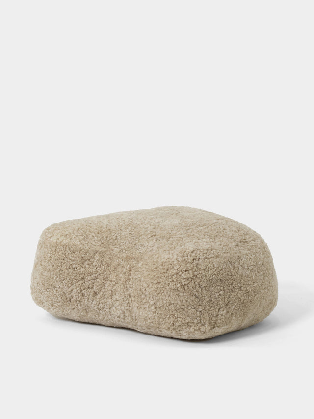 Sheepskin Footstool - Wool Filled