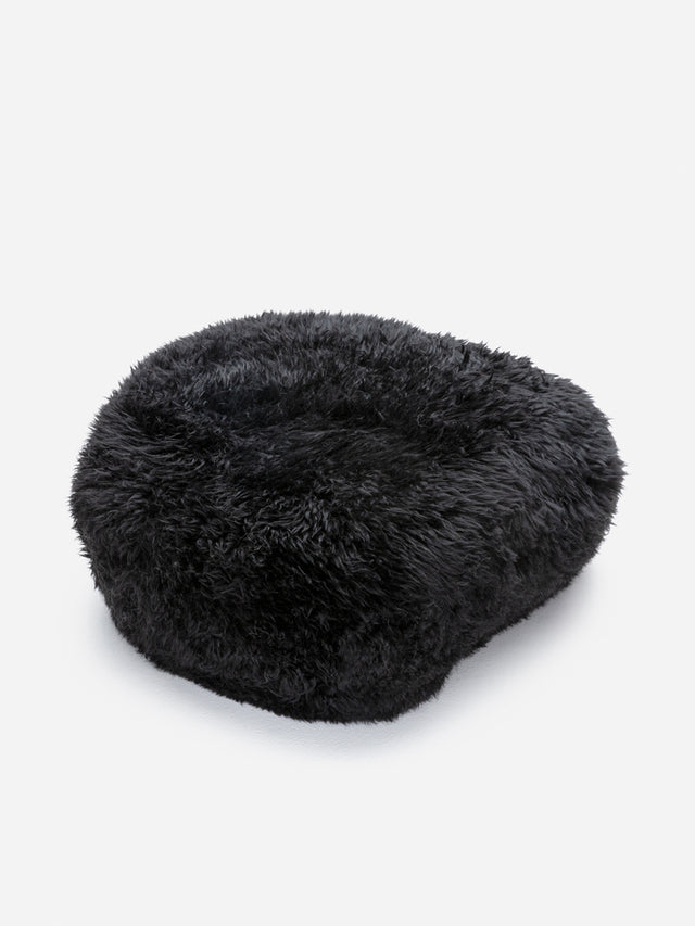 Sheepskin Footstool - Wool Filled