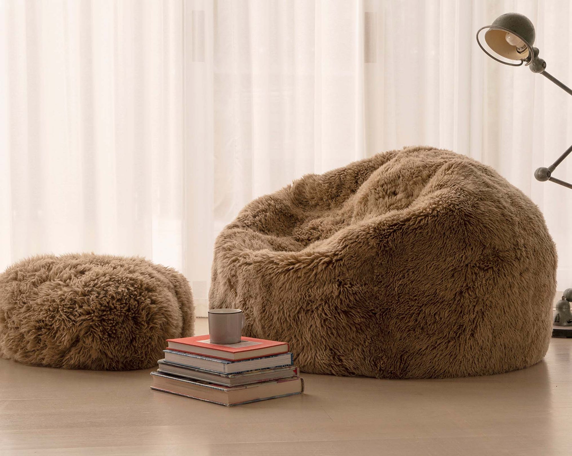The Shaggy Bean Bag