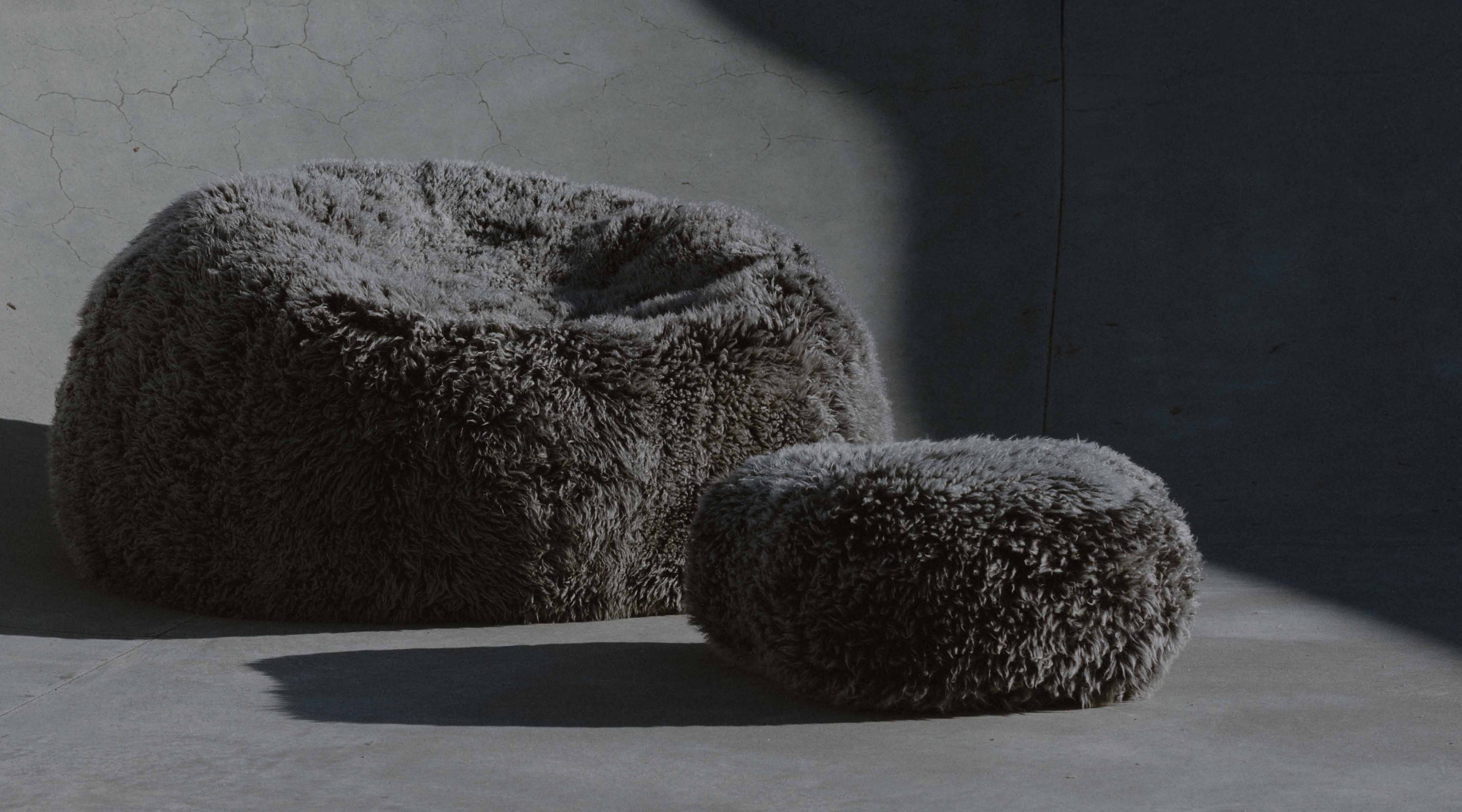 The Shaggy Bean Bag