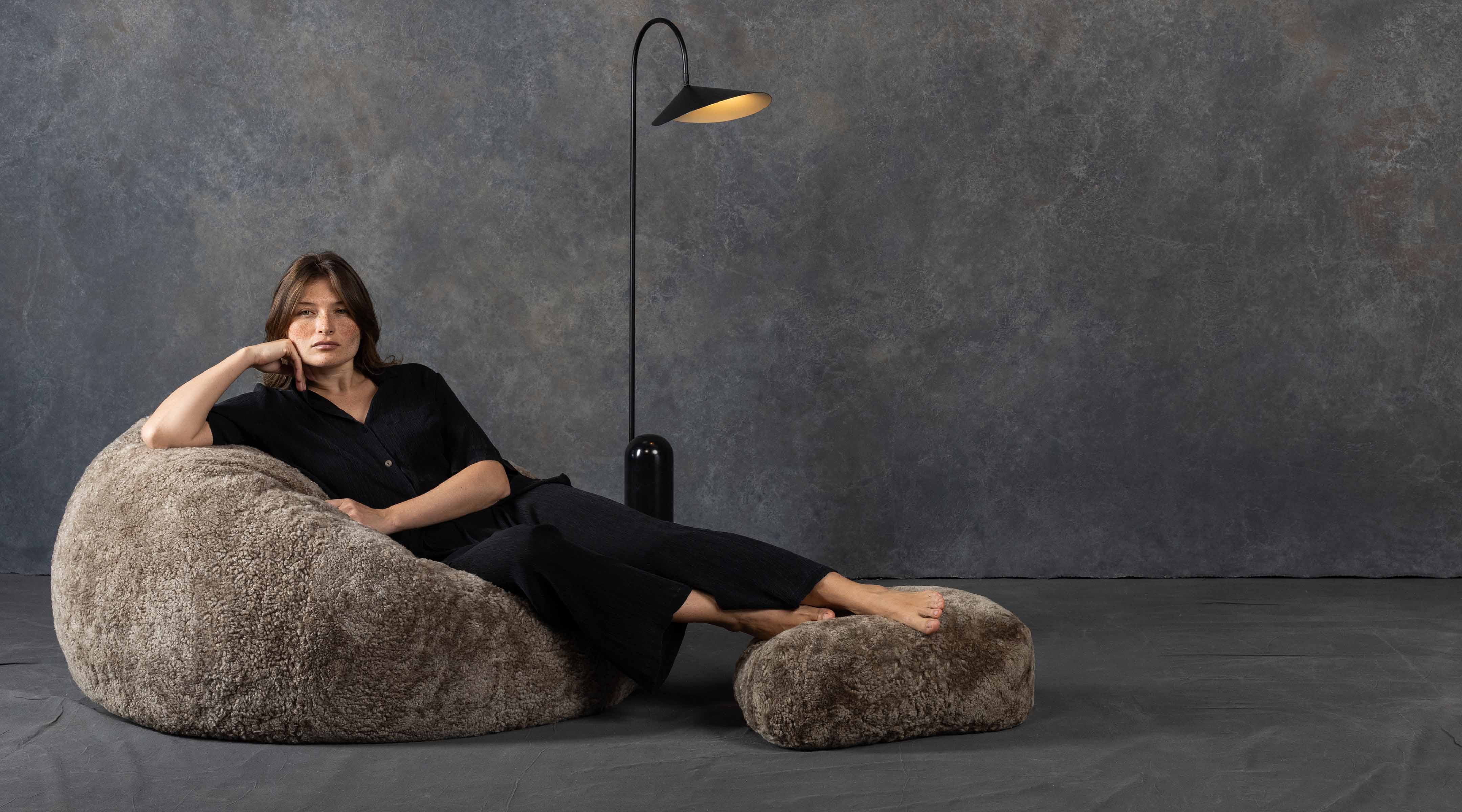 The Shaggy Bean Bag