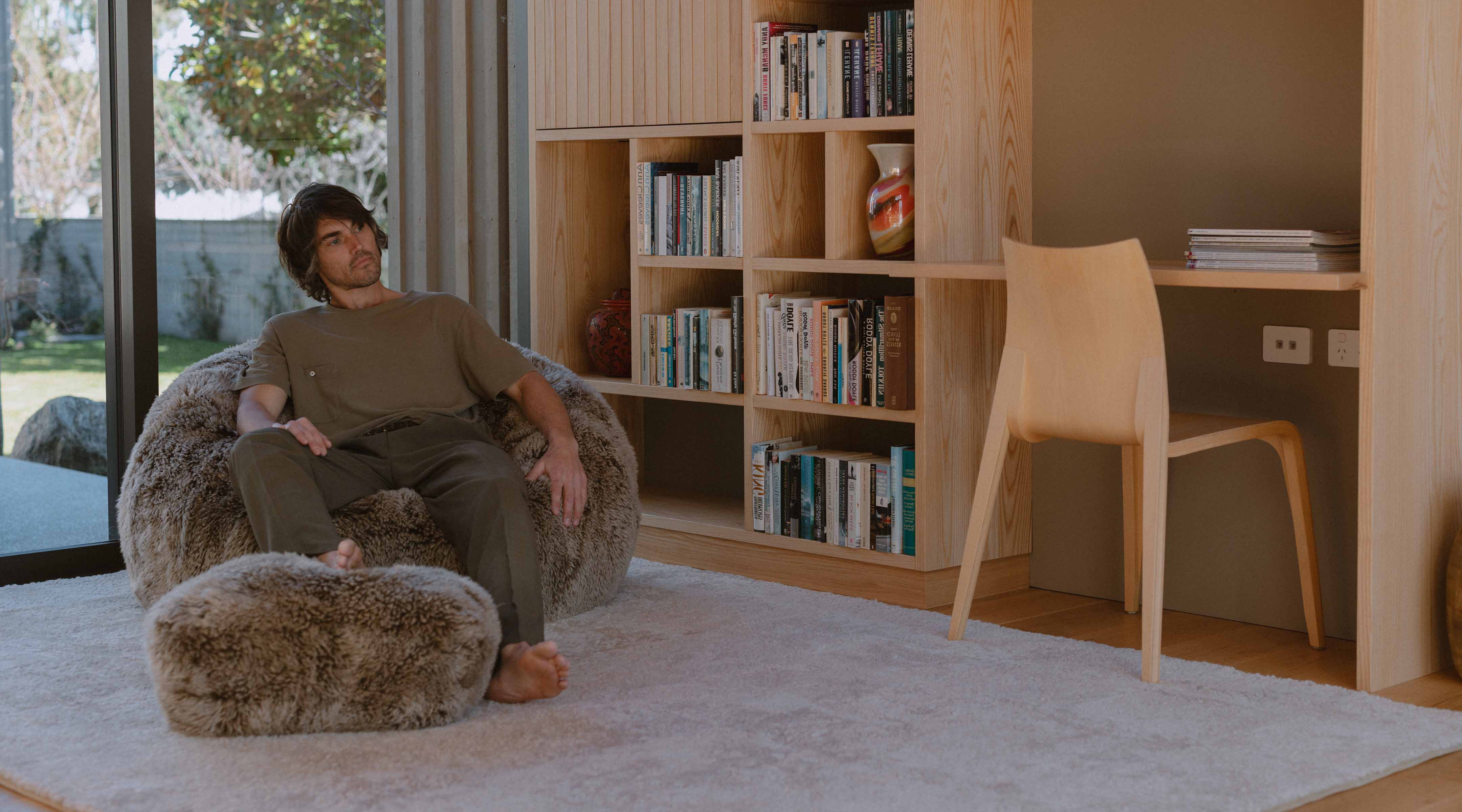The Shaggy Bean Bag
