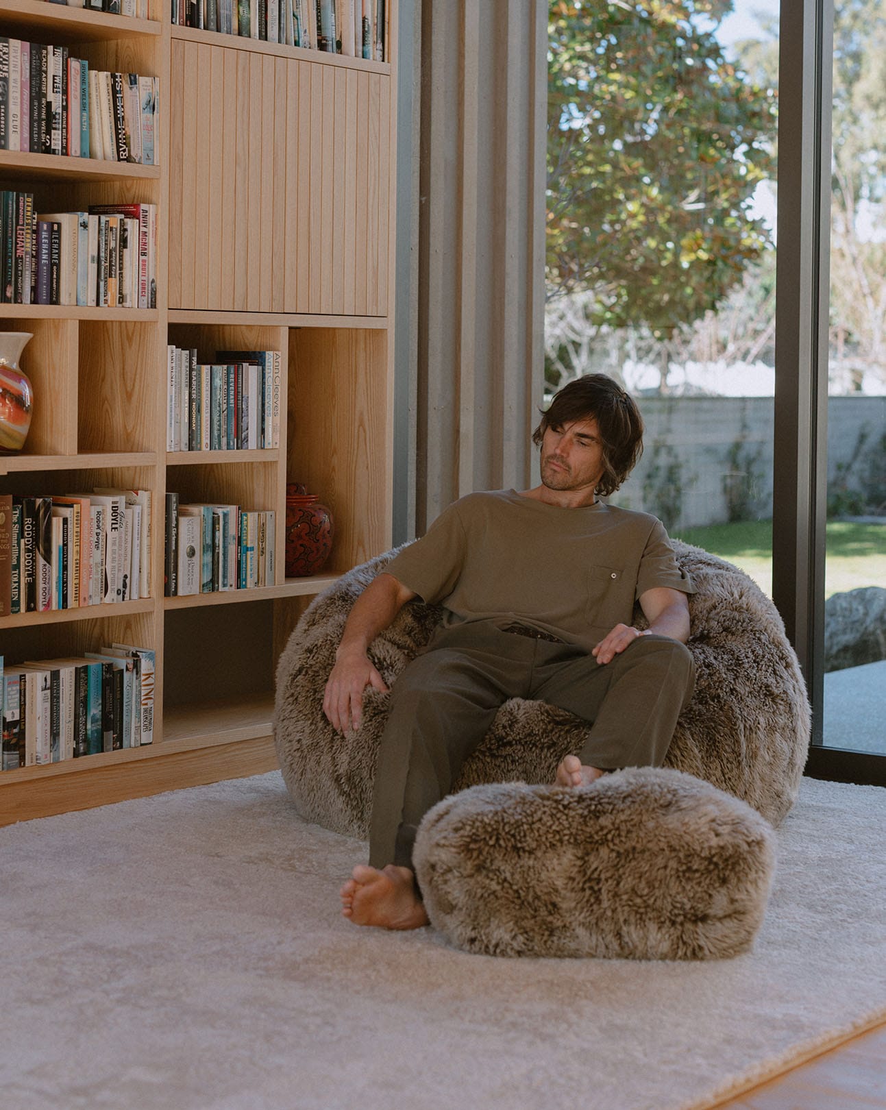 The Shaggy Bean Bag