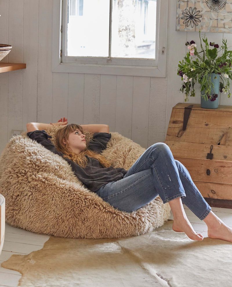 The Shaggy Bean Bag