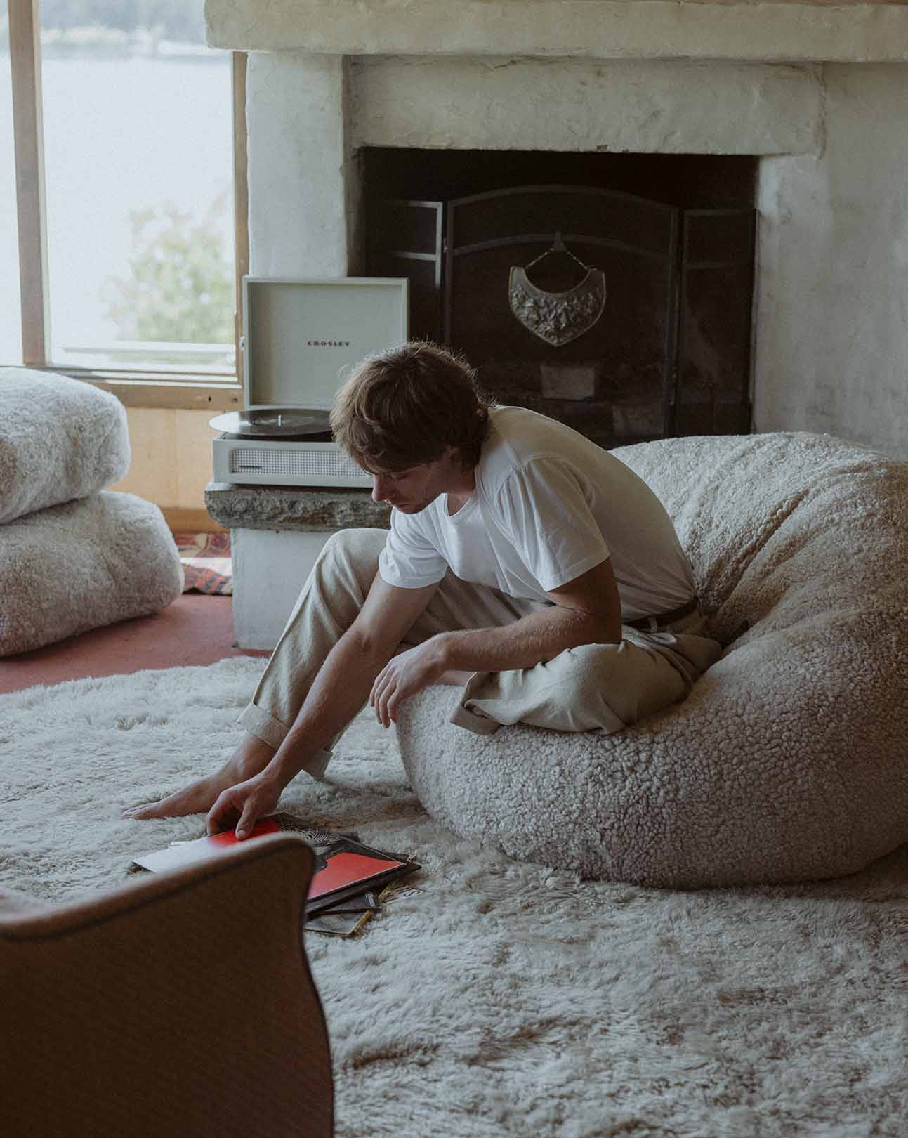 The Shaggy Bean Bag