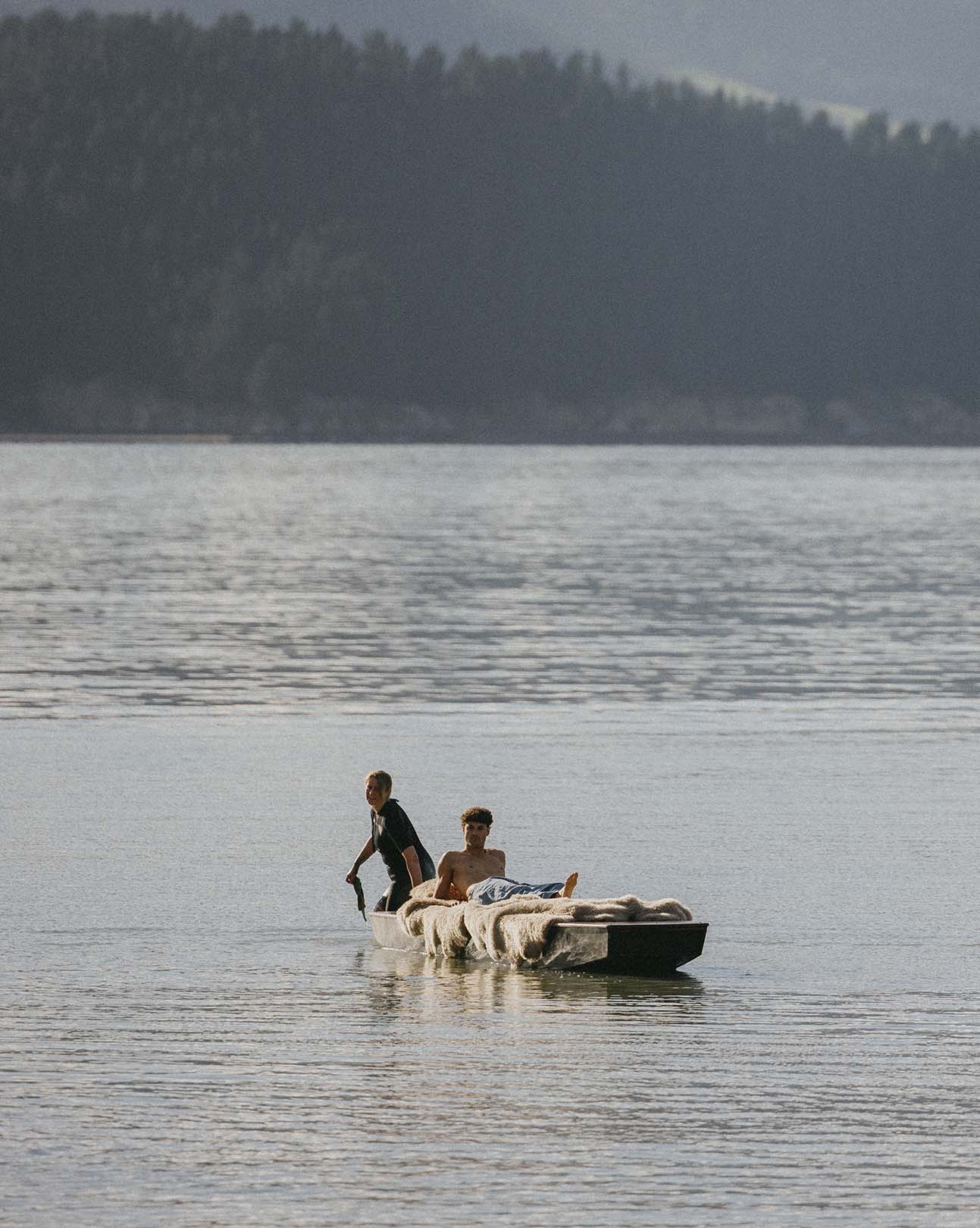 Behind the Scenes: The Sheepskin Pontoon – Wilson & Dorset