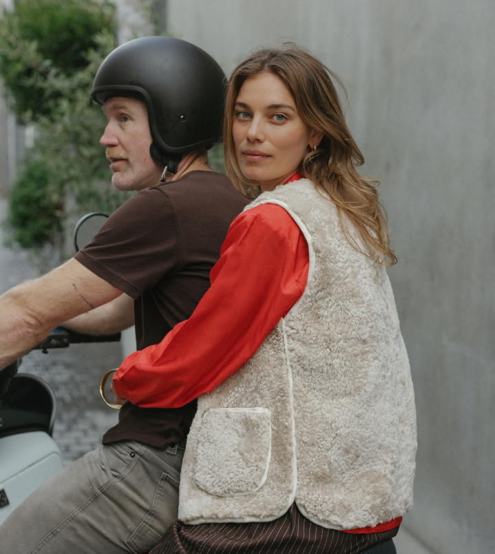 The Sheepskin Vest