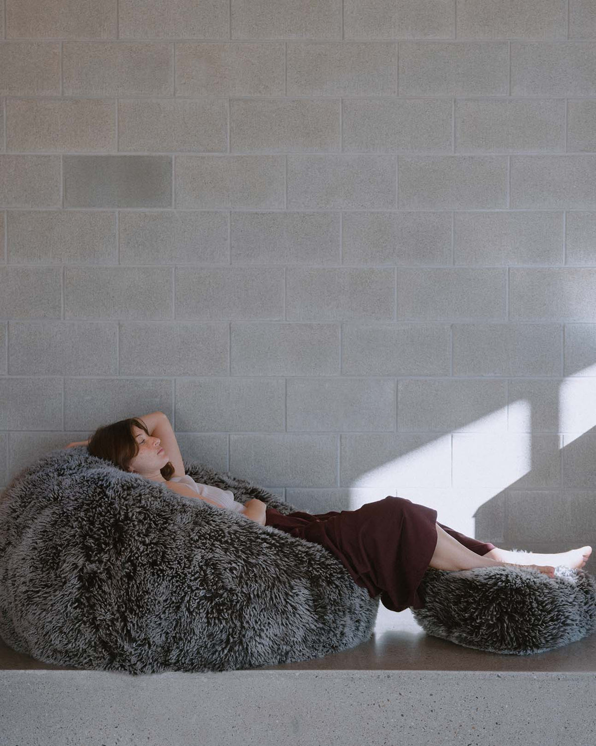 The Shaggy Bean Bag
