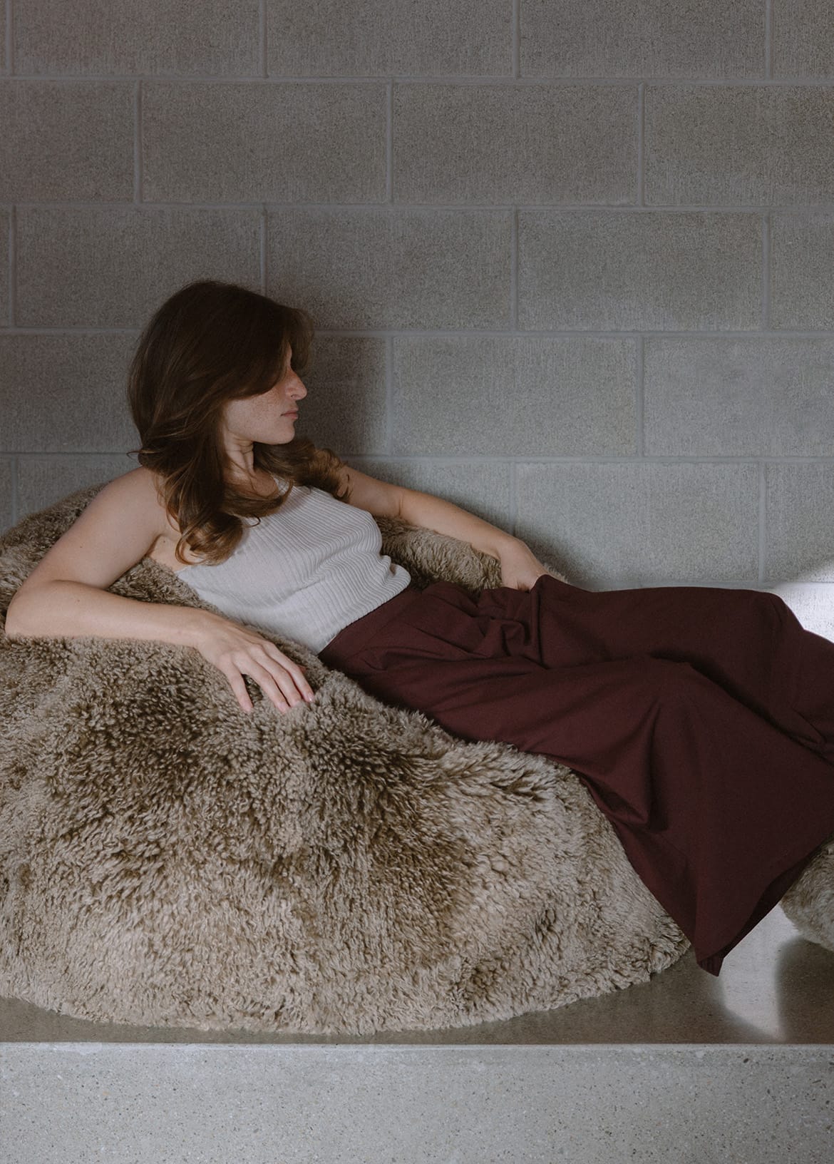 The Shaggy Bean Bag