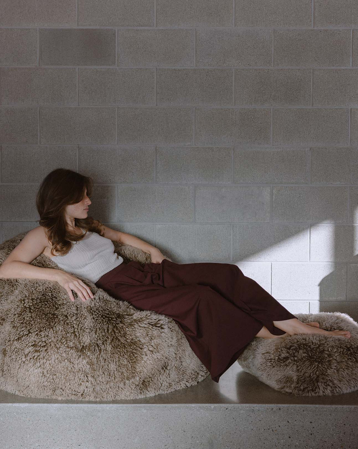 The Shaggy Bean Bag