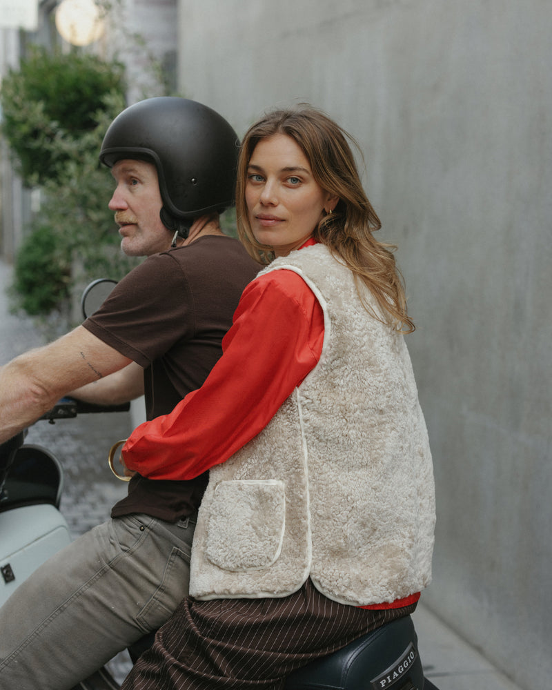 The Sheepskin Vest