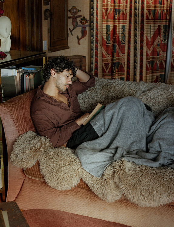 The Sexto Sheepskin Rug