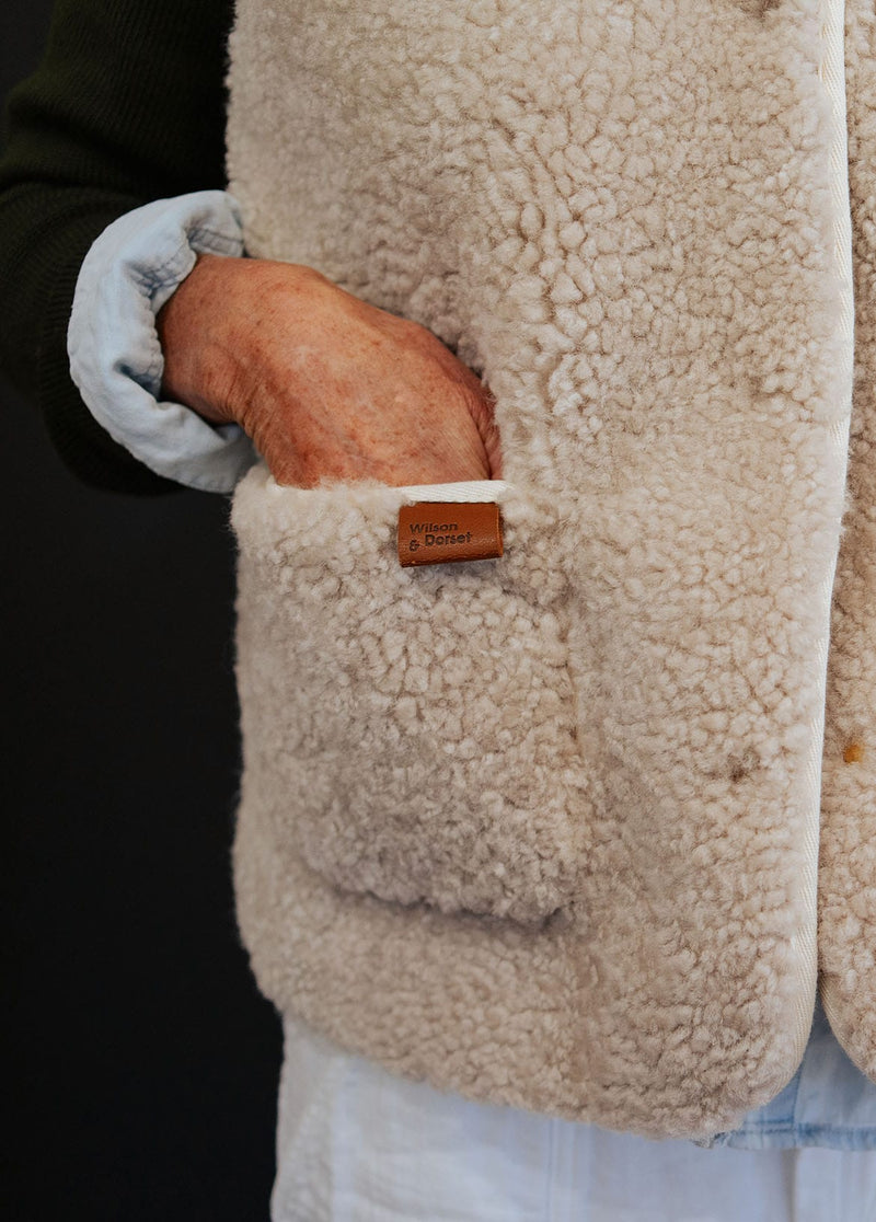 The Sheepskin Vest
