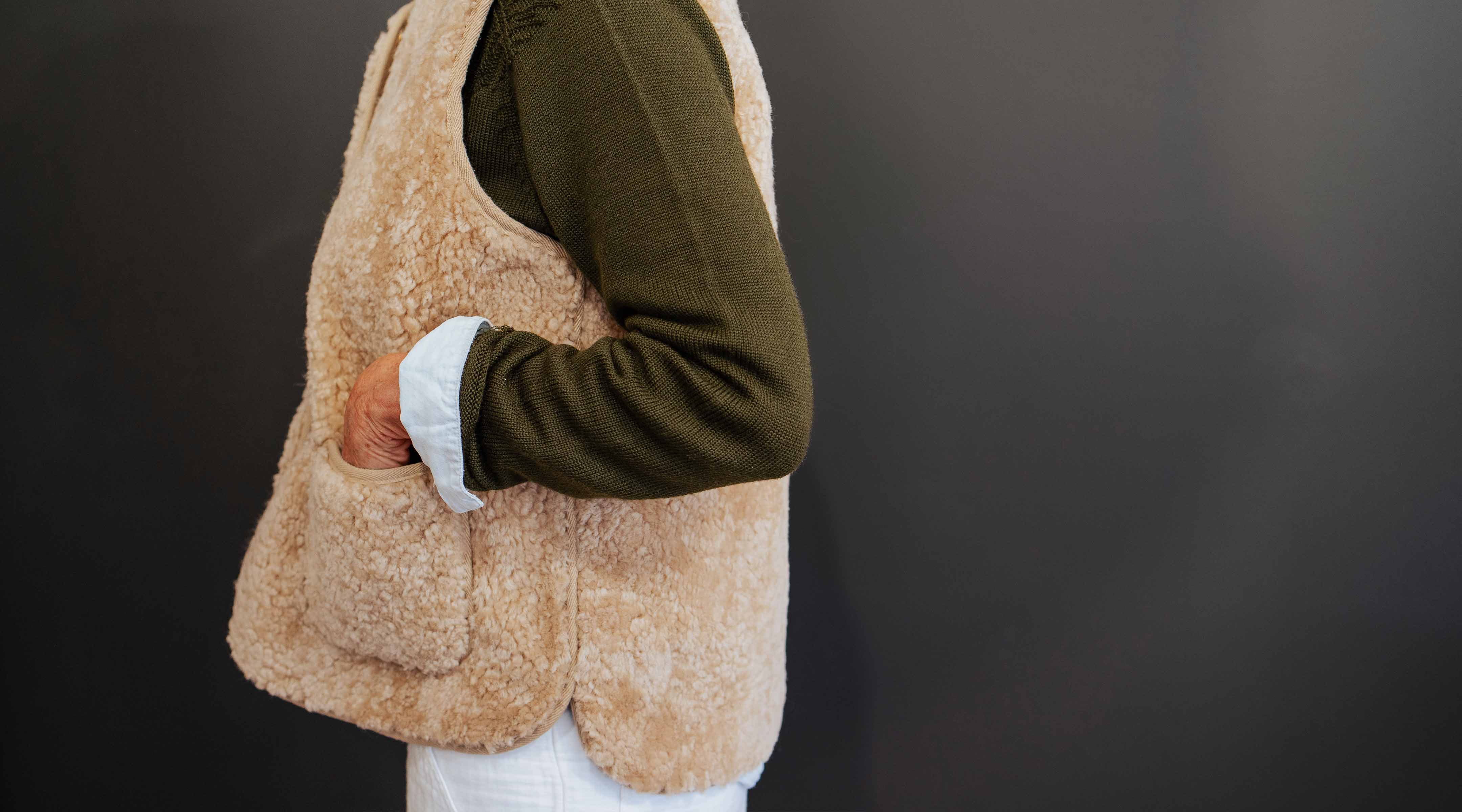 The Sheepskin Vest
