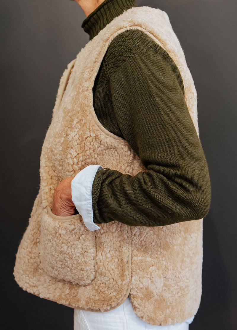 The Sheepskin Vest