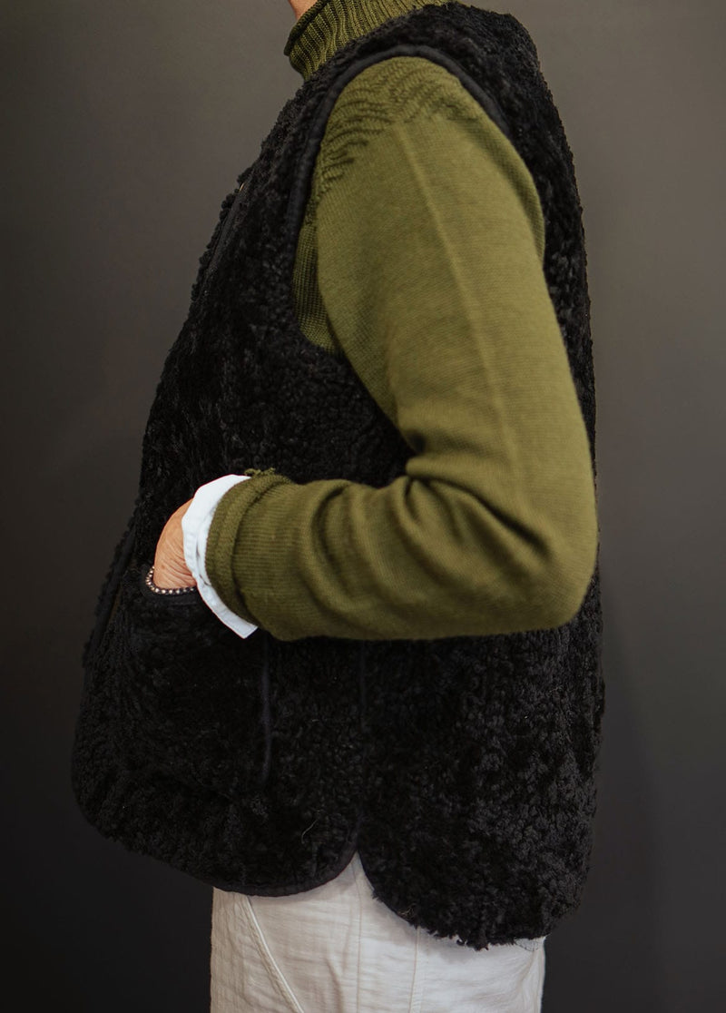 The Sheepskin Vest