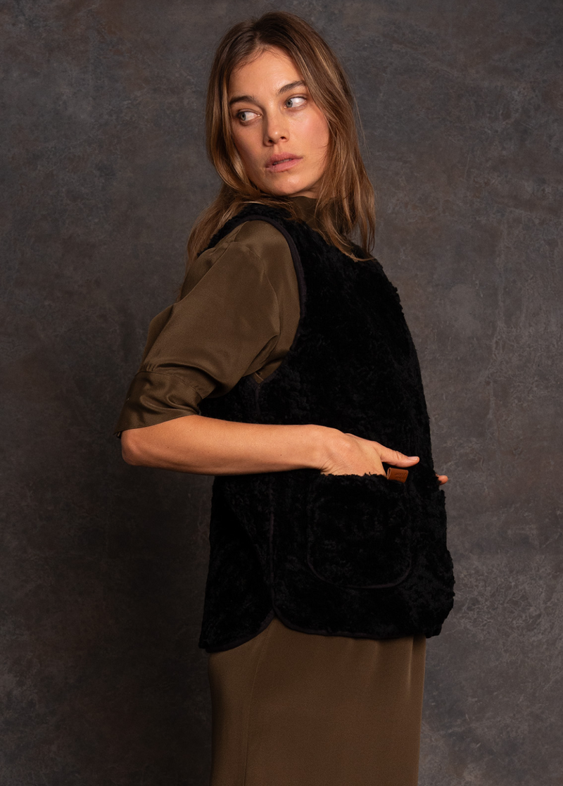 The Sheepskin Vest