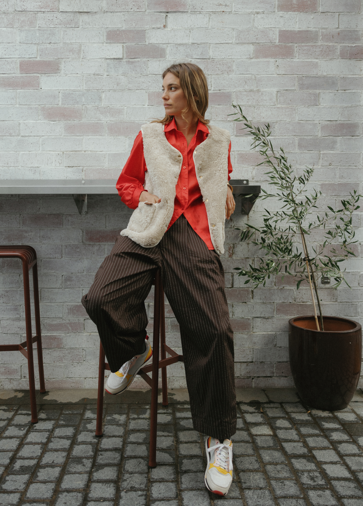 The Sheepskin Vest
