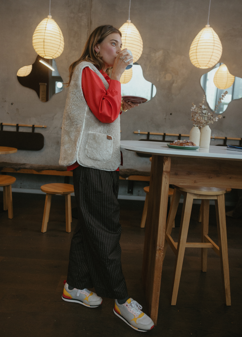The Sheepskin Vest