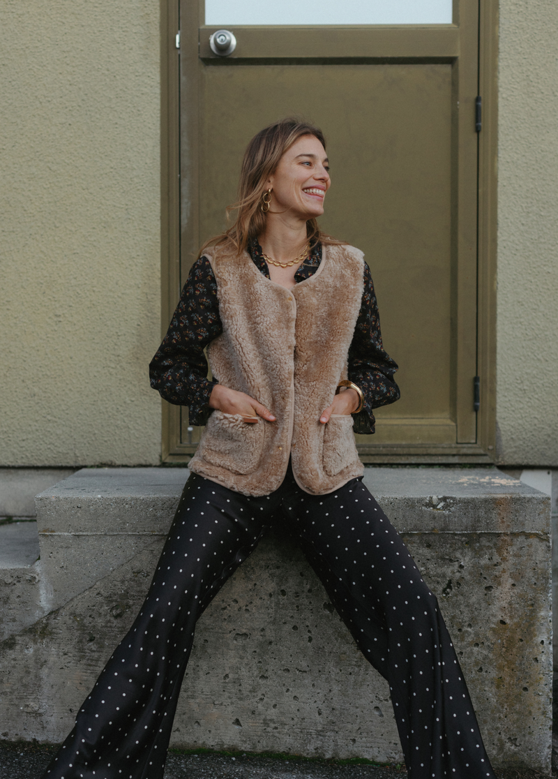The Sheepskin Vest