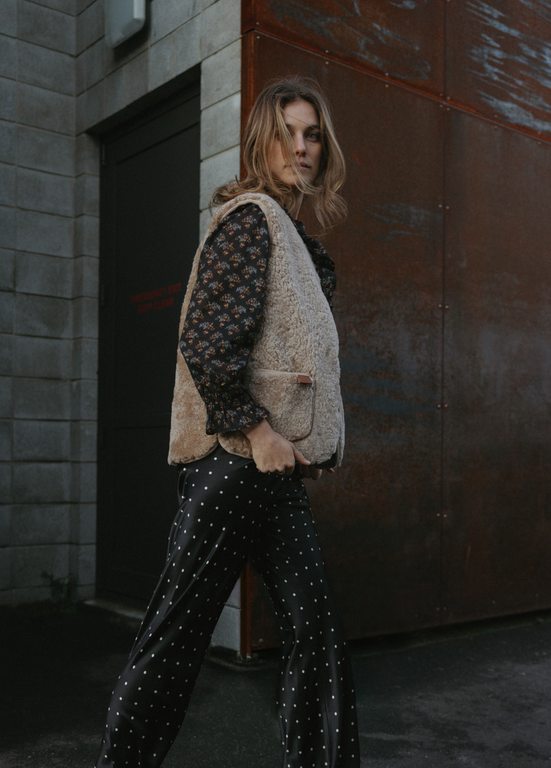 The Sheepskin Vest