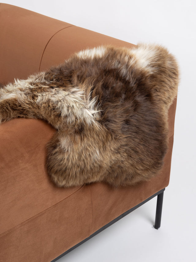 Natural Sheepskin Rug - Warm Multi